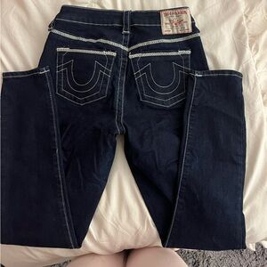 True Religion Indigo Mid-Rise Jeans